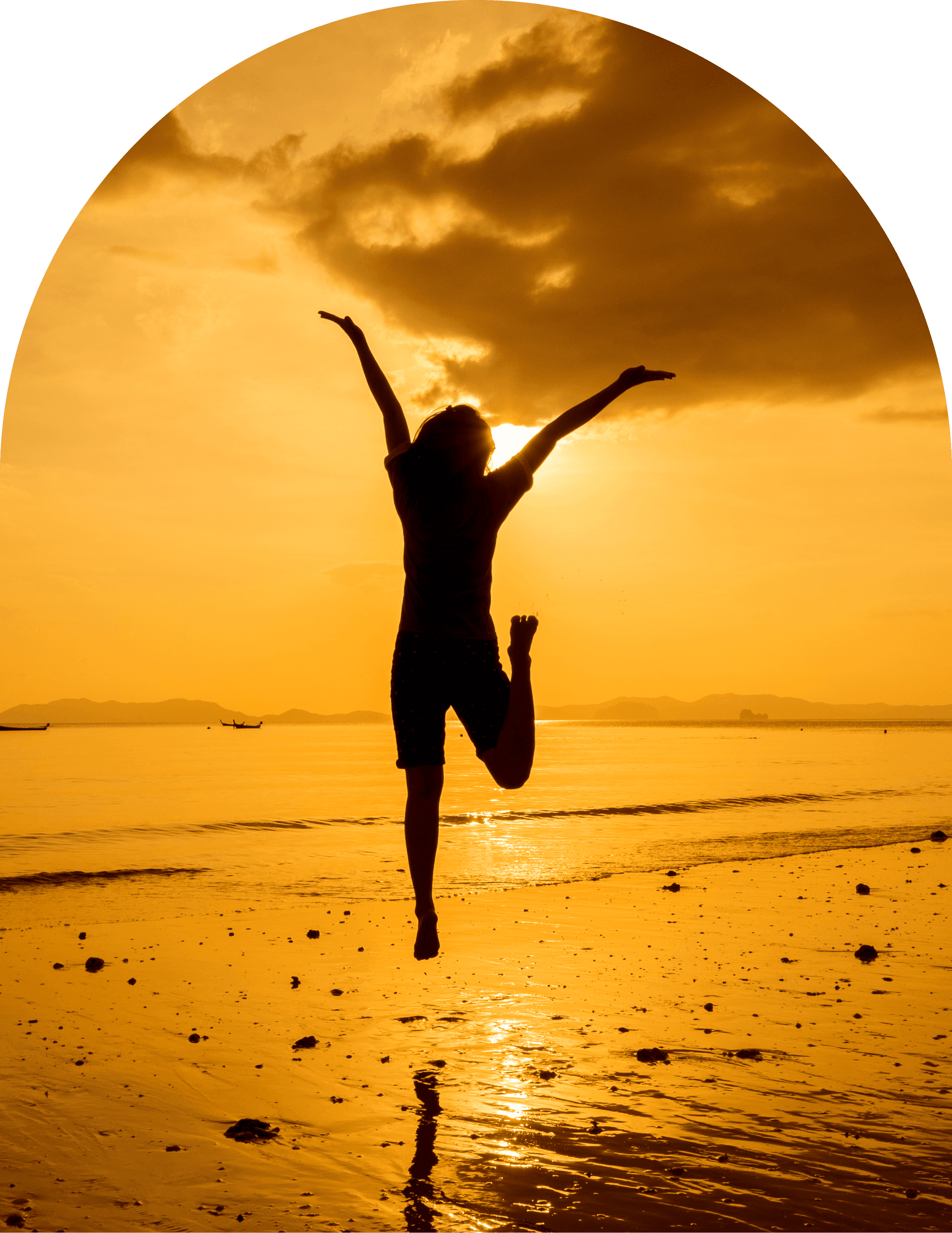 Sunset joy placeholder