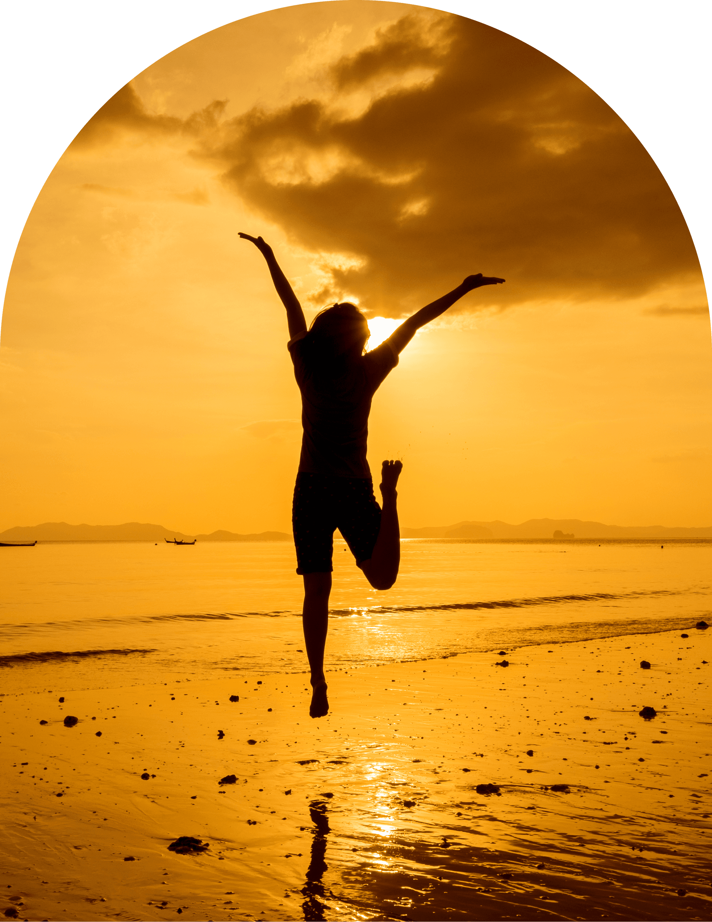 Sunset joy placeholder